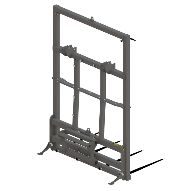 PIC Balle AP 2001 4 Dents Ø45 LG 1055 Percee Attelage Manitou référence fournisseur 412047